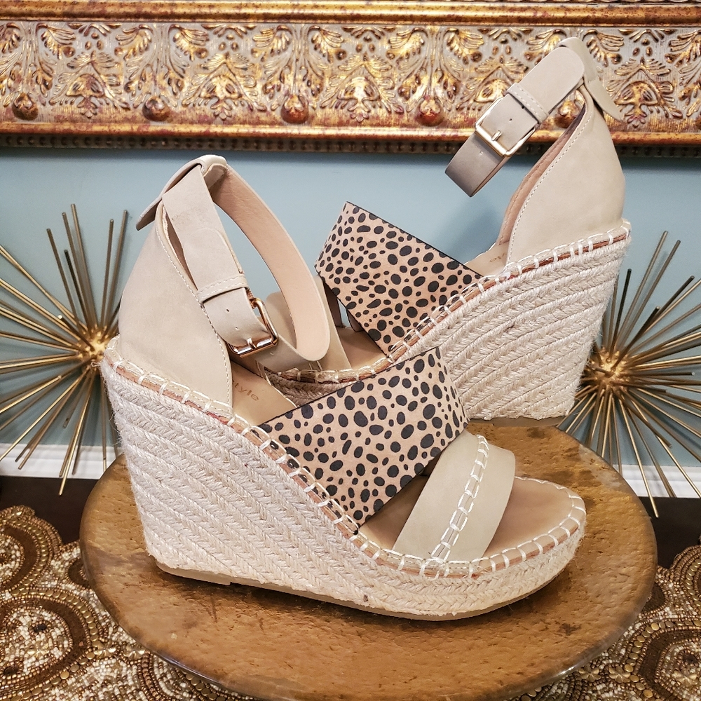 Ladies Espadrille Sandals 6.5-11